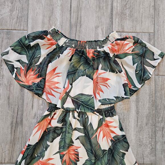 Show Me Your Mumu Hacienda Maxi Dress Womens M Paradise Found Tropical Resort - Picture 7 of 13